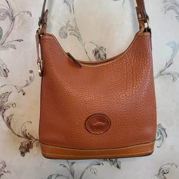 Vintage Dooney & Bourke Crossbody Shoulder Bag Tote - Picture 3 of 9